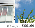 ビルと青空