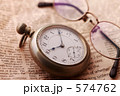 懐中時計と眼鏡