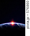 地球からのぞく太陽