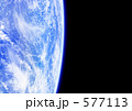 透きとおる青い星