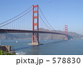 青い空と海とヨットとの調和が美しいサンフランシスコゴールデンゲートブリッジ