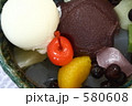 クリームあんみつ