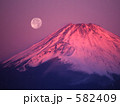 月影の紅富士