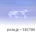 青い世界地図