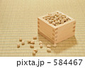 節分の豆と升