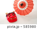 赤鬼と和傘 赤鬼と和傘