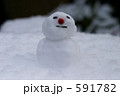 かわいい雪だるま