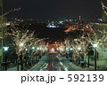 基坂雪夜景