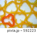 パプリカの輪切り パプリカの輪切り