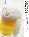 ビールの泡