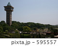 晴れた日の麻溝公園のグリーンタワー