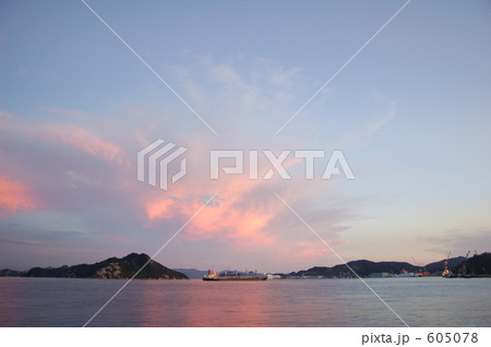 瀬戸内海 玉野市 穏やかな海