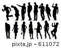 人物シルエット