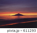 利尻島夕焼け