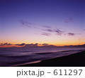 知床半島の朝焼け