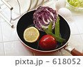 フライパンと野菜