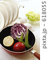 フライパンと野菜