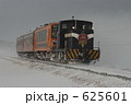 雪の中　ストーブ列車