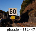 線路と鉄道標識 線路と鉄道標識