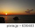 日の出の石門の夜明け