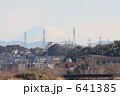 冬の佐鳴湖から見た富士山