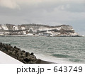 厳冬の海