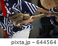 祇園祭鉾を引く手