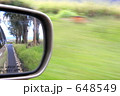 疾走する自動車