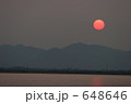 児島湖の夕日