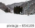 シーズンが終了したスキー場