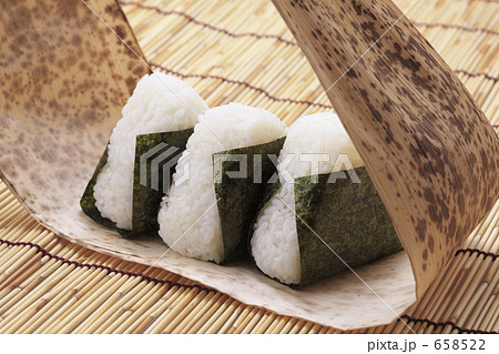 「お握り」の写真素材