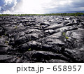 キラウェア火山の溶岩台地