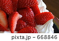 旬のイチゴたっぷり手作りケーキ