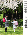 桜の木の下で