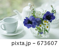 花と食器