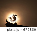 平等院の夕日
