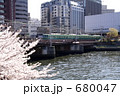 桜と京阪電車