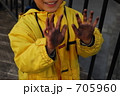 子供の汚れた手のひら