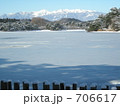南湖公園の冬景色