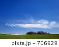 北海道の大地と空