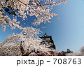 弘前城　桜満開
