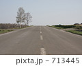 登っていく道路