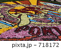 花びらのモザイク