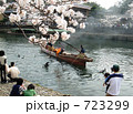 宇治さくら祭りでの鵜飼い