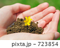 花と手