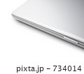 ノートパソコン 白バック 