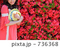 帽子と花