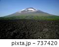 岩手山と焼走り溶岩流