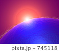 水の惑星の日の出