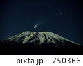 ヘールボップ彗星と岩手山